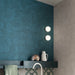 Dettaglio Piastrella da rivestimento in gres porcellanato serie Terra.Art di Marca Corona, effetto cemento, formato 20x20 cm, Colore Oceano