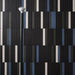 Dettaglio piastrella in gres porcellanato strutturato della collezione Technicolor di 41zero42, formato 5x37, colore Pure Black