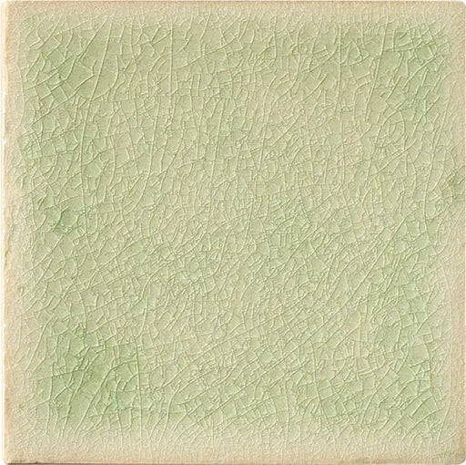 Dettaglio piastrella per rivestimento in ceramica Craquelé effetto fatto a a mano lucido 15x15 cm della collezione The Traditional Style, colore Hay di Ceramica Settecento