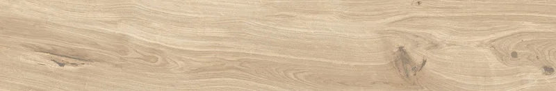 Piastrella per pavimento e rivestimento in gres porcellanato effetto legno tradizionale dal carattere rustico della collezione Timeless di Ceramica Rondine, formato 24x150 cm, colore Ecrù