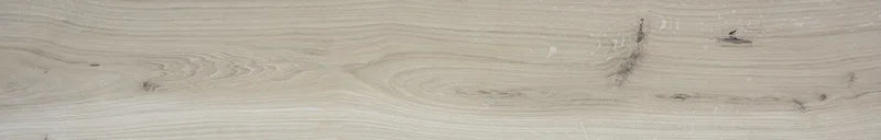 Piastrella per pavimento per esterni in gres porcellanato effetto legno tradizionale dal carattere rustico della collezione Timeless di Ceramica Rondine, formato 24x150 cm, colore Ivory Grip