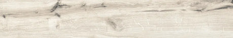 Piastrella per pavimento e rivestimento in gres porcellanato effetto legno tradizionale dal carattere rustico della collezione Timeless di Ceramica Rondine, formato 24x150 cm, colore Ivory