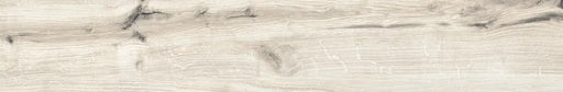 Piastrella per pavimento e rivestimento in gres porcellanato effetto legno tradizionale dal carattere rustico della collezione Timeless di Ceramica Rondine, formato 24x150 cm, colore Ivory