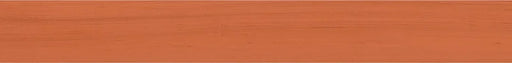 Dettaglio piastrella in gres porcellanato effetto legno della collezione Technicolor di 41zero42, formato 5x37, colore Red