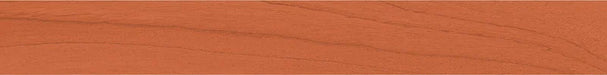 Dettaglio piastrella in gres porcellanato effetto legno della collezione Technicolor di 41zero42, formato 5x37, colore Red