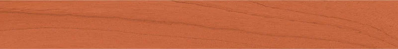 Dettaglio piastrella in gres porcellanato effetto legno della collezione Technicolor di 41zero42, formato 5x37, colore Red