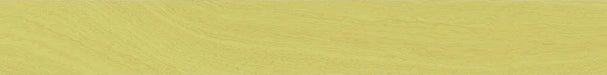 Dettaglio piastrella in gres porcellanato effetto legno della collezione Technicolor di 41zero42, formato 5x37, colore Lemon