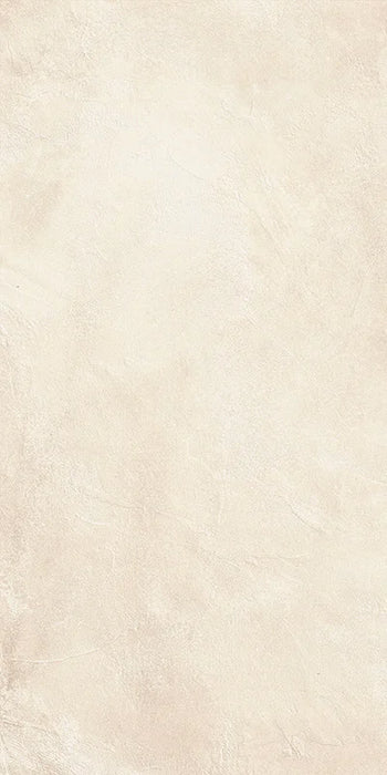 Piastrella per pavimento interno in gres porcellanato effetto cemento spatolato della collezione Terre Vive di Savoia Italia, formato 60x120 cm, colore Corda