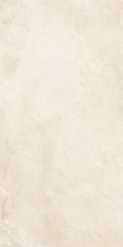 Piastrella per pavimento interno in gres porcellanato effetto cemento spatolato della collezione Terre Vive di Savoia Italia, formato 60x120 cm, colore Corda