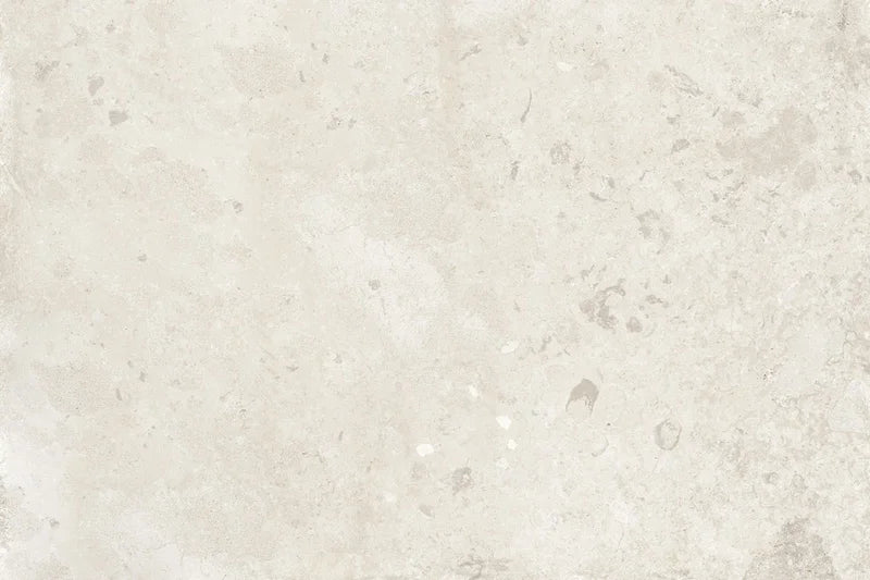 Piastrella per esterni in gres porcellanato effetto pietra Avorio della collezione Trani di Herberia Ceramiche in formato 40x60 grip r11