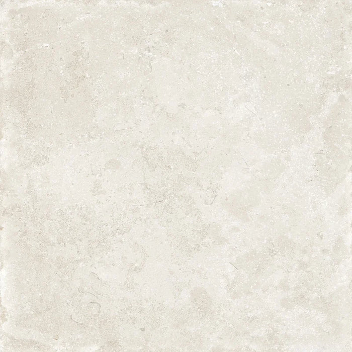 Piastrella per esterni in gres porcellanato effetto pietra Avorio della collezione Trani di Herberia Ceramiche in formato 60x60 grip r11