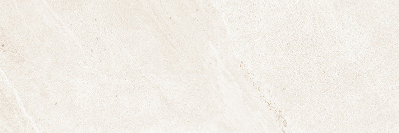 Dettaglio piastrella in bicottura effetto pietra piasentina della collezione Trex di Paul & Co Ceramiche, formato 25x75, colore Ivory