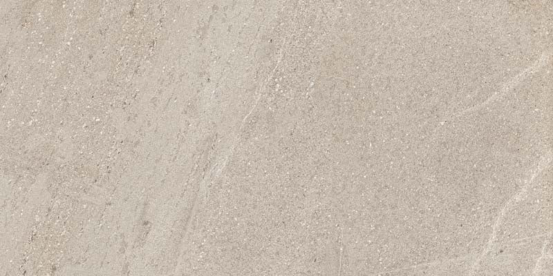 Dettaglio piastrella per pavimenti e rivestimenti in gres porcellanato smaltato effetto pietra piasentina della collezione Trex di Paul & Co Ceramiche, formato 30x60 rettificato, colore Sand