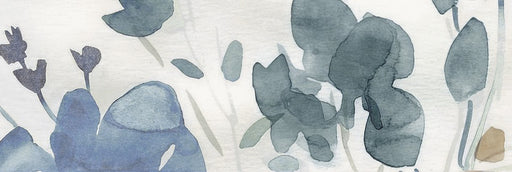 dettaglio di piastrella decoro bloom della collezione vibes di herberia ceramica, effetto acquerello formato 33x100