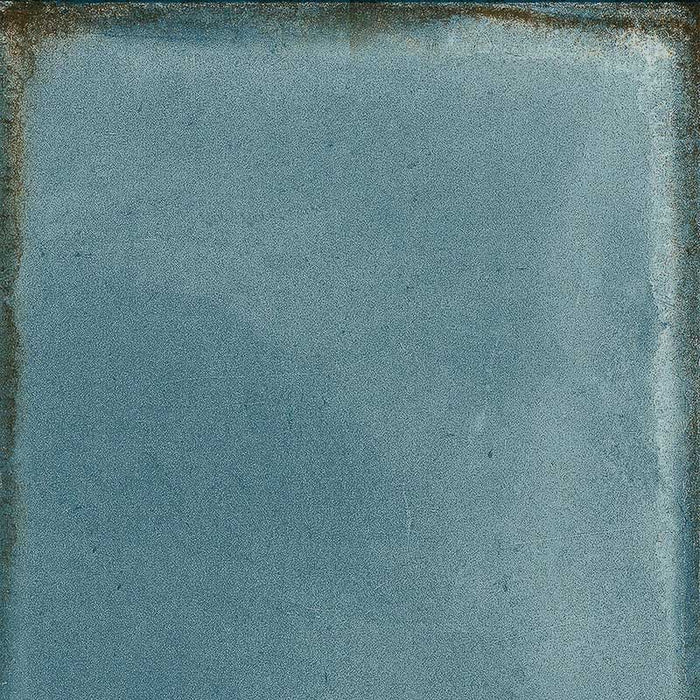 Dettaglio piastrella per rivestimento in gres porcellanato lucido della collezione Uptown di Ceramica Valsecchia, formato 15x15, colore Water