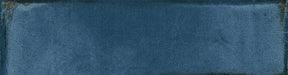 Dettaglio piastrella per rivestimento in gres porcellanato effetto mattoncino della collezione Uptown di Ceramica Valsecchia, formato 7.5x30, colore Blue