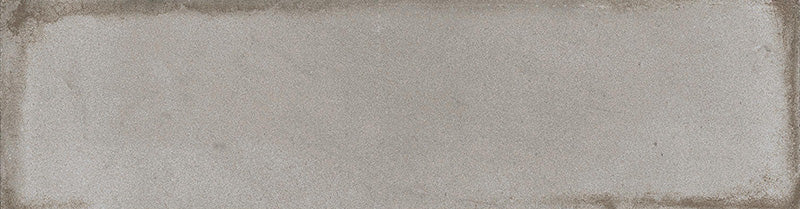 Dettaglio piastrella per rivestimento in gres porcellanato effetto mattoncino della collezione Uptown di Ceramica Valsecchia, formato 7.5x30, colore Grey