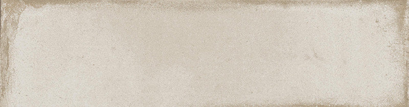 Dettaglio piastrella per rivestimento in gres porcellanato effetto mattoncino della collezione Uptown di Ceramica Valsecchia, formato 7.5x30, colore Ivory