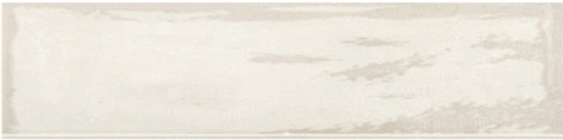 Dettaglio piastrella in gres porcellanato effetto mattoncino della collezione Soft di Ceramica Valsecchia, formato 7.5x30, colore Ivory Glossy