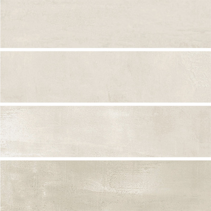 Dettaglio piastrella in gres porcellanato effetto mattoncino della collezione Soft di Ceramica Valsecchia, formato 7.5x30, colore Ivory Matt