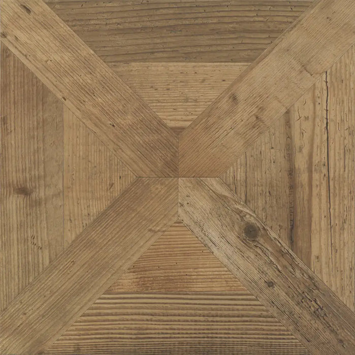 Dettaglio piastrella in gres porcellanato effetto Legno naturale, collezione Plank di Settecento Ceramica, colore Acero 47,8x47,8