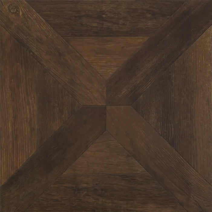 Dettaglio piastrella in gres porcellanato effetto Legno naturale, collezione Plank di Settecento Ceramica, colore Rovere 47,8x47,8