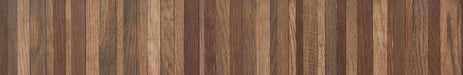 Dettaglio piastrella in gres porcellanato effetto parquet a listellini 15,7x97 cm della collezione Wooddesign, colore Cherry, di Ceramica Settecento