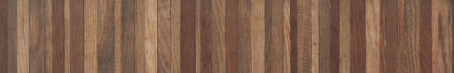 Dettaglio piastrella in gres porcellanato effetto parquet a listellini 15,7x97 cm della collezione Wooddesign, colore Cherry, di Ceramica Settecento