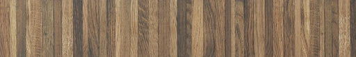 Dettaglio piastrella in gres porcellanato effetto parquet a listellini 15,7x97 cm della collezione Wooddesign, colore Honey, di Ceramica Settecento