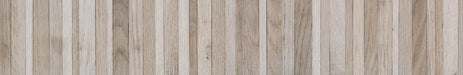 Dettaglio piastrella in gres porcellanato effetto parquet a listellini 15,7x97 cm della collezione Wooddesign, colore Nougat, di Ceramica Settecento