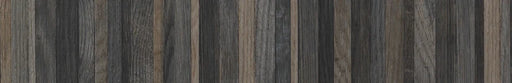 Dettaglio piastrella in gres porcellanato effetto parquet a listellini 15,7x97 cm della collezione Wooddesign, colore Smoke, di Ceramica Settecento