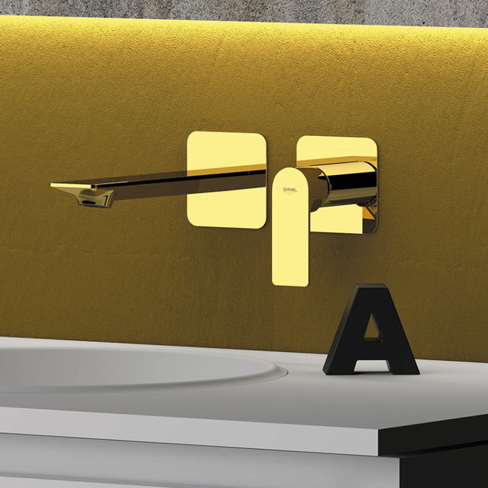 Ambition - Miscelatore lavabo a incasso su piastra doppia