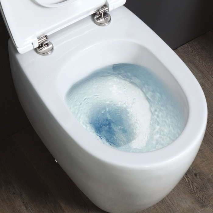 Amleto - Set sanitari sospesi senza Brida con coprivaso avvolgente