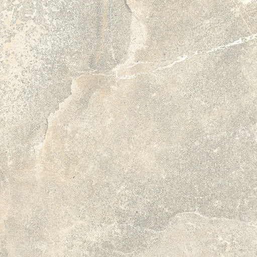 Dettaglio piastrella in gres porcellanato effetto pietra naturale per esterni della Collezione Amazzonia, formato 60x60 rettificato, colore Dragon White