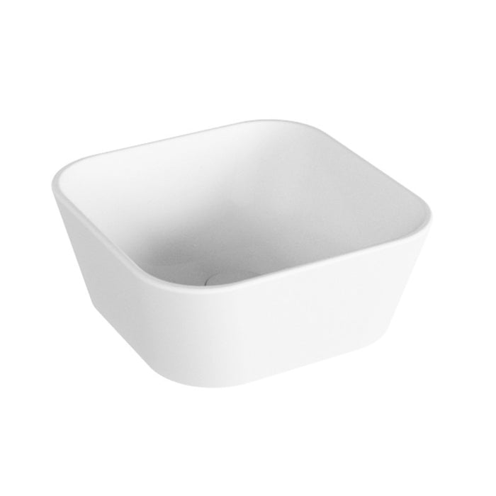 lavabo da appoggio 35x35 linea Build della serie Linea di matericashop
