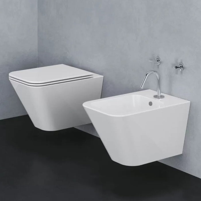 SERIE COMPLETA DI SANITARI SOSPESI LINEA DI MATERICASHOP