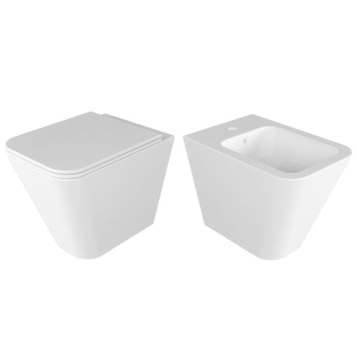 serie completa di sanitari a terra della serie Linea Build di matericashop