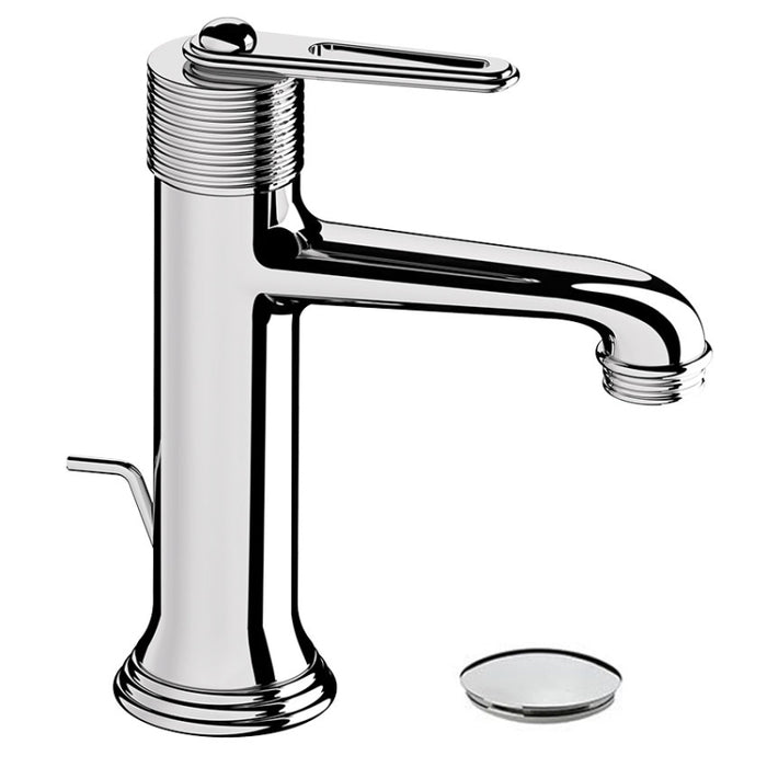 vesta miscelatore lavabo con scarico in finiura cromata