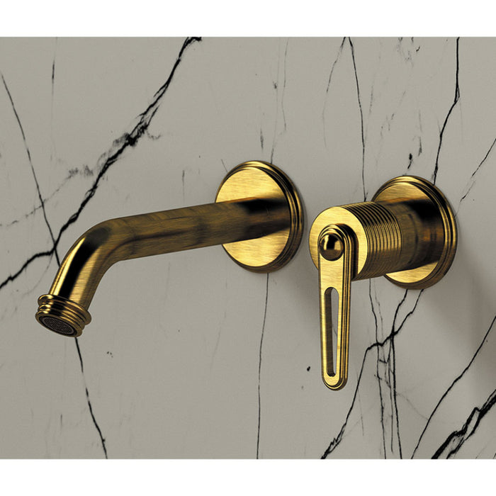 Vesta - Miscelatore per lavabo a incasso su piastra doppia