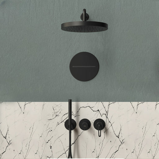 Set doccia della serie Vesta, completo di miscelatore, doccetta, cascata e soffione. Completo di parti ad incasso, Stile Vintage e tecnologie all' avanguardia
Finitura: Cromata o Nera Opaca