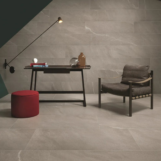 Pavimento in gres porcellanato, chorus silver di ceramiche keope