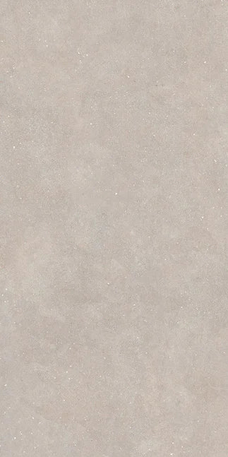 Dettaglio piastrella in gres porcellanato effetto cemento nuvolato per esterni con bordo bocciardato della collezione Concept di Casalgrande, formato 60x120 cm, colore Greige