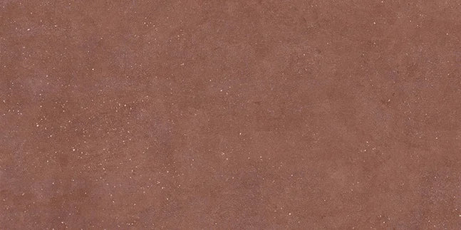 Dettaglio piastrella in gres porcellanato effetto cemento nuvolato della collezione Concept di Casalgrande, formato 30x60 cm, colore Red