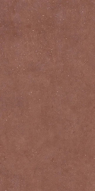 Dettaglio piastrella in gres porcellanato effetto cemento nuvolato opaco della collezione Concept di Casalgrande, formato 60x120 cm, colore Red