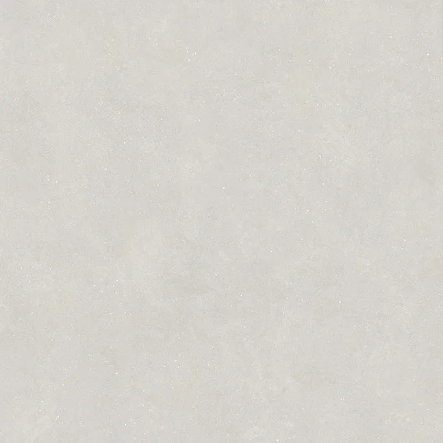 Dettaglio piastrella in gres porcellanato effetto cemento nuvolato opaco della collezione Concept di Casalgrande, formato 120x120 cm, colore White