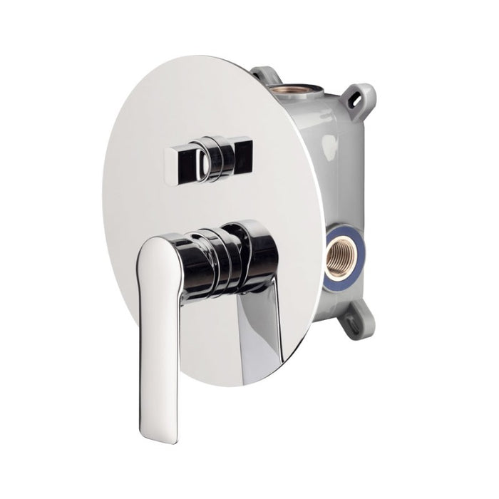 Drake - Miscelatore per doccia a incasso con deviatore meccanico a 2/3 vie