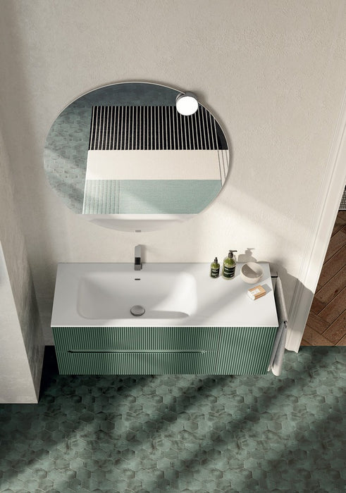 composizione easy cannettato 08 mobile bagno di belbagno italia