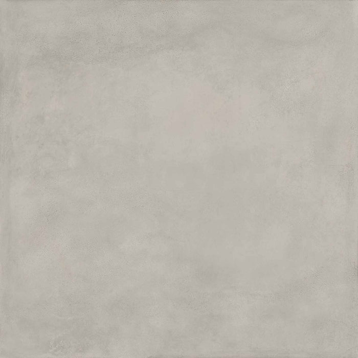 Dettaglio piastrella in gres porcellanato effetto metallo. Plate di ceramiche keope 120x120 colore Silver