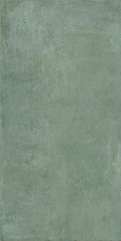 Dettaglio piastrelle in gres effetto cotto moderno, collezione Coccio di Keradom, formato 60x120, colore Bosco