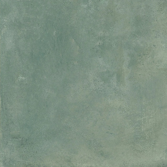 Dettaglio piastrelle in gres effetto cotto moderno, collezione Coccio di Keradom, formato 60x60, colore Bosco